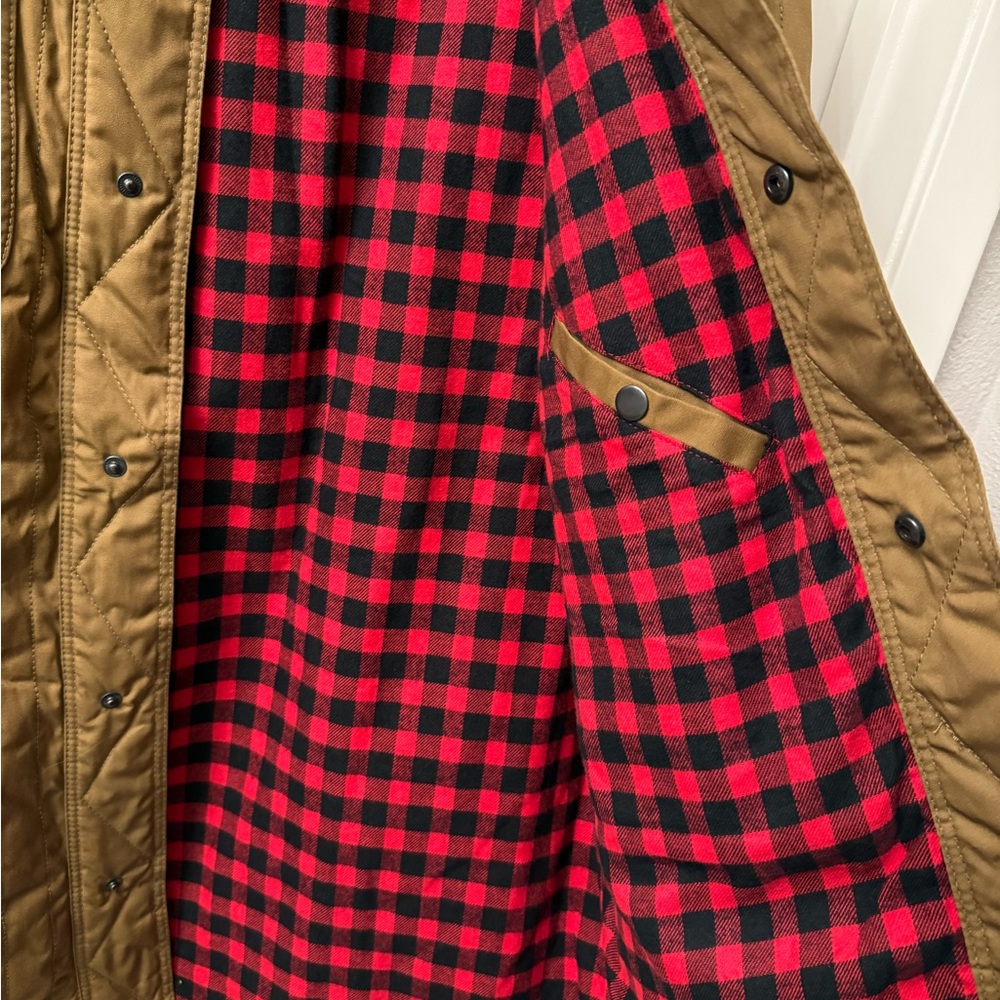 Vans Men's Tanka waxed Cotton Quilted Jacket - Picture 3 of 10